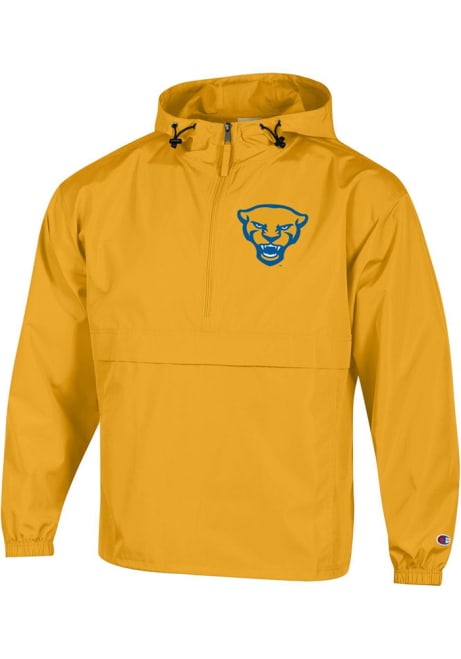 Mens Pitt Panthers Gold Champion Packable Light Weight Jacket