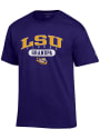LSU Tigers Champion Grandpa Graphic T Shirt - Purple