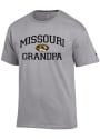 Missouri Tigers Champion Grandpa Graphic T Shirt - Grey