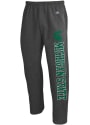 Michigan State Spartans Champion Powerblend Open Bottom Sweatpants - Charcoal
