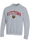 Main image for Champion Kutztown University Mens Grey Arch Mascot Long Sleeve Crew Sweatshirt