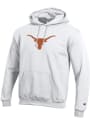 Texas Longhorns Champion Powerblend Hooded Sweatshirt - White