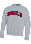 Main image for Champion Carnegie Mellon Tartans Mens Grey Powerblend Twill Long Sleeve Crew Sweatshirt