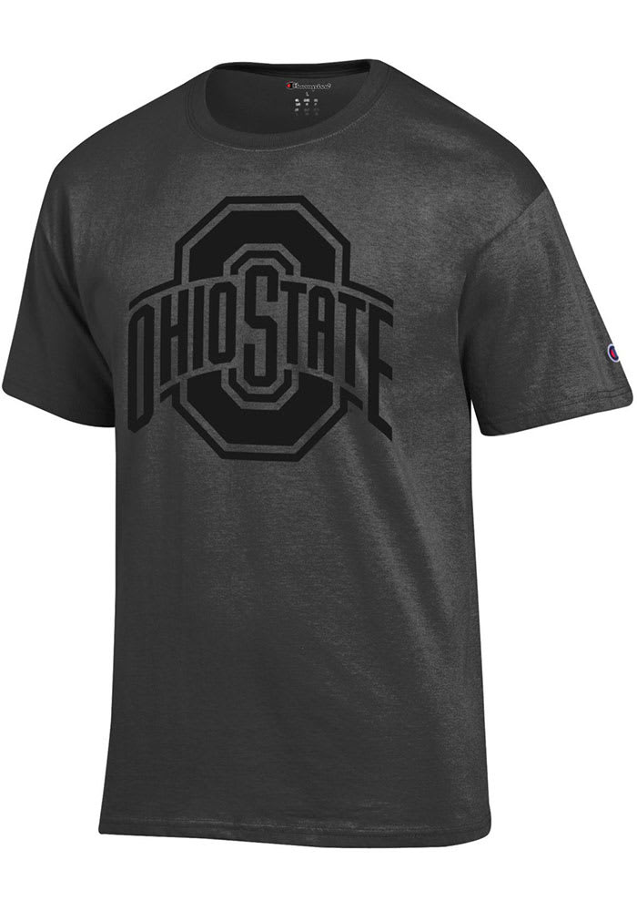 Champion Ohio State Buckeyes CHARCOAL Tonal Short Sleeve T Shirt