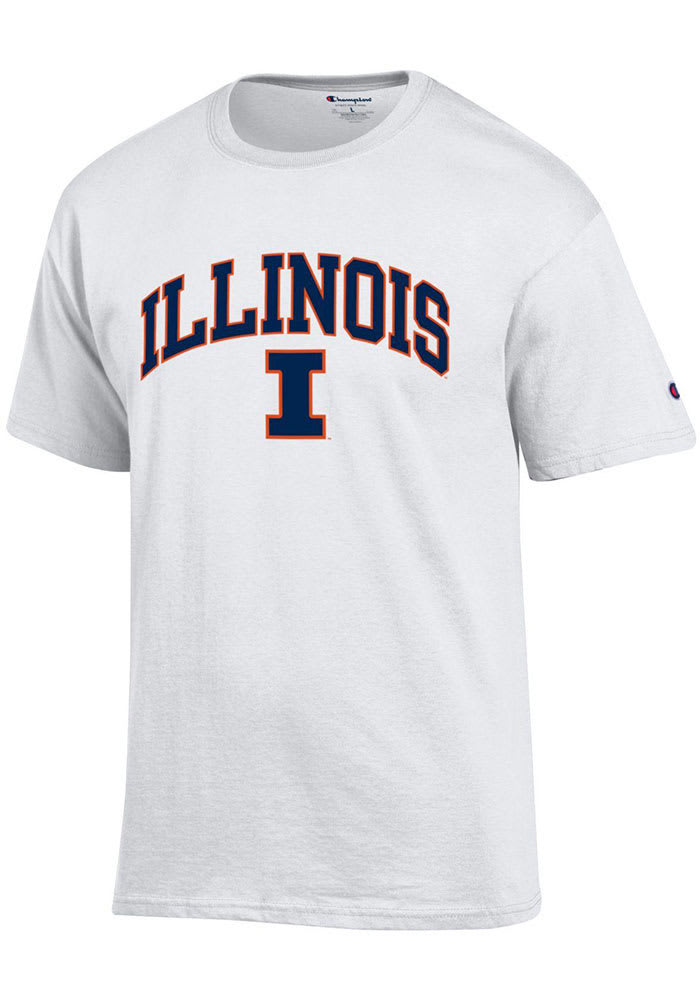 UGP Illinois Fighting Illini Mega Arch T-Shirt - Officially Licensed Team Color, Unisex Fit