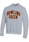 Main image for Champion Bowling Green Falcons Mens Grey Twill Powerblend Long Sleeve Crew Sweatshirt