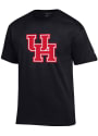 Houston Cougars Champion Primary Logo T Shirt - Black