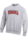 Main image for Champion Virginia Cavaliers Mens Grey Reverse Weave Long Sleeve Crew Sweatshirt