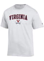Virginia Cavaliers Champion Arch Mascot T Shirt - White