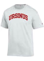 Ursinus Bears Champion Arch Name T Shirt - White