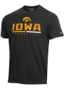 Iowa Hawkeyes Champion Stadium T Shirt - Black