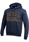 Main image for Champion Central Oklahoma Bronchos Mens Navy Blue Twill Powerblend Long Sleeve Hoodie