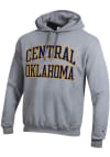 Main image for Champion Central Oklahoma Bronchos Mens Grey Twill Powerblend Long Sleeve Hoodie
