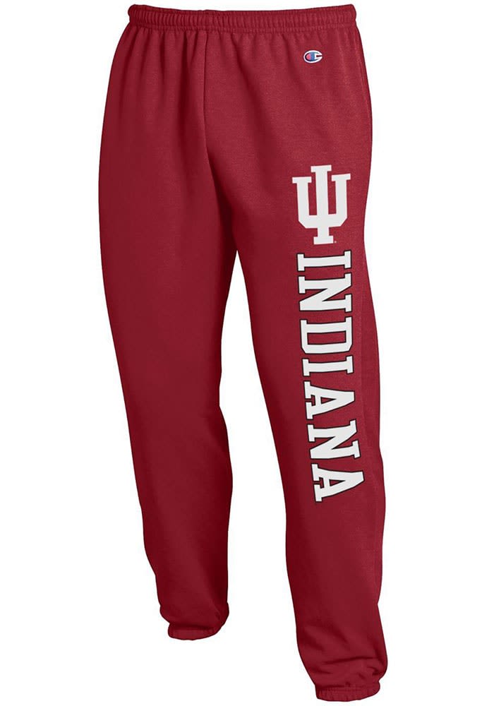 Mens red champion discount sweatpants