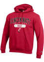 Cincinnati Bearcats Champion Dad Pill Hooded Sweatshirt - Red