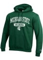 Michigan State Spartans Champion Grandpa Pill Hooded Sweatshirt - Green