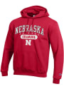 Nebraska Cornhuskers Champion Grandpa Pill Hooded Sweatshirt - Red