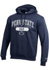 Main image for Mens Penn State Nittany Lions Navy Blue Champion Dad Pill Hooded Sweatshirt