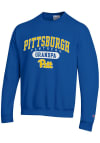 Main image for Mens Pitt Panthers Blue Champion Grandpa Pill Crew Sweatshirt