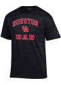 Houston Cougars Champion Dad Number One T Shirt - Black