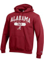 Alabama Crimson Tide Champion Dad Pill Hooded Sweatshirt - Crimson
