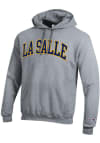 Main image for Champion La Salle Explorers Mens Grey Arch Twill Long Sleeve Hoodie