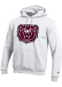 Missouri State Bears Champion Big Logo Twill Hooded Sweatshirt - White