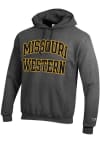 Main image for Champion Missouri Western Griffons Mens Charcoal Arch Twill Long Sleeve Hoodie