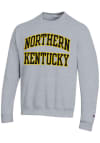 Main image for Champion Northern Kentucky Norse Mens Grey Arch Twill Long Sleeve Crew Sweatshirt