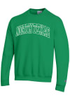 Main image for Champion North Texas Mean Green Mens Green Arch Twill Long Sleeve Crew Sweatshirt