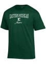 Eastern Michigan Eagles Womens Champion Mom T-Shirt - Green