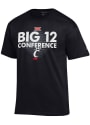 Cincinnati Bearcats Champion Big 12 T Shirt - Black