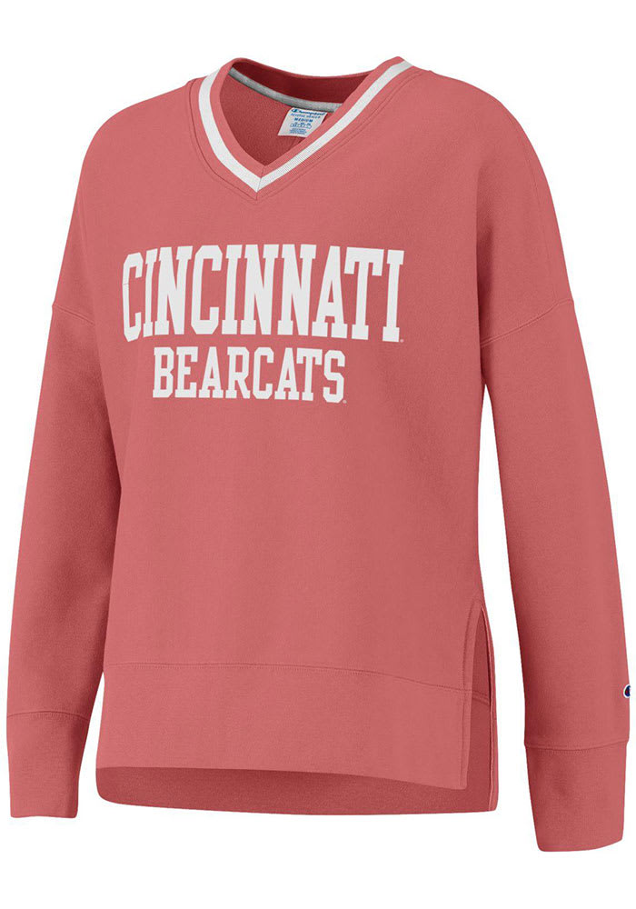 Champion Women s Cincinnati Bearcats Vintage Wash Reverse Weave Sweatshirt