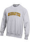 Main image for Champion Michigan Tech Huskies Mens Grey Reverse Weave Long Sleeve Crew Sweatshirt