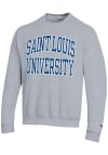 Main image for Champion Saint Louis Billikens Mens Grey Arch Mascot Long Sleeve Crew Sweatshirt