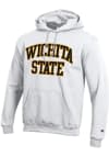 Main image for Champion Wichita State Shockers Mens White Arch Name Long Sleeve Hoodie