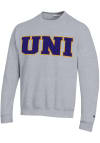 Main image for Champion Northern Iowa Panthers Mens Grey Twill Powerblend Long Sleeve Hoodie