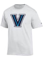 Villanova Wildcats Champion Primary Team Logo T Shirt - White
