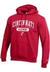 Main image for Champion Cincinnati Bearcats Mens Red PILL ALUMNI Long Sleeve Hoodie