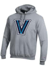 Main image for Champion Villanova Wildcats Mens Grey Primary Logo Long Sleeve Hoodie