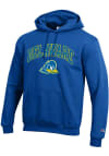 Main image for Champion Delaware Fightin' Blue Hens Mens Blue Arch Mascot Long Sleeve Hoodie