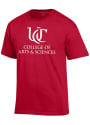 Cincinnati Bearcats Champion School of Arts and Sciences T Shirt - Red