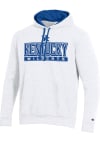 Main image for Champion Kentucky Wildcats Mens White Stadium Flat Name Long Sleeve Hoodie