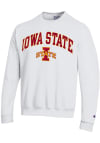 Main image for Champion Iowa State Cyclones Mens White Arch Mascot Long Sleeve Crew Sweatshirt