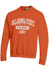 Main image for Champion Oklahoma State Cowboys Mens Orange Pill Grandpa Long Sleeve Crew Sweatshirt