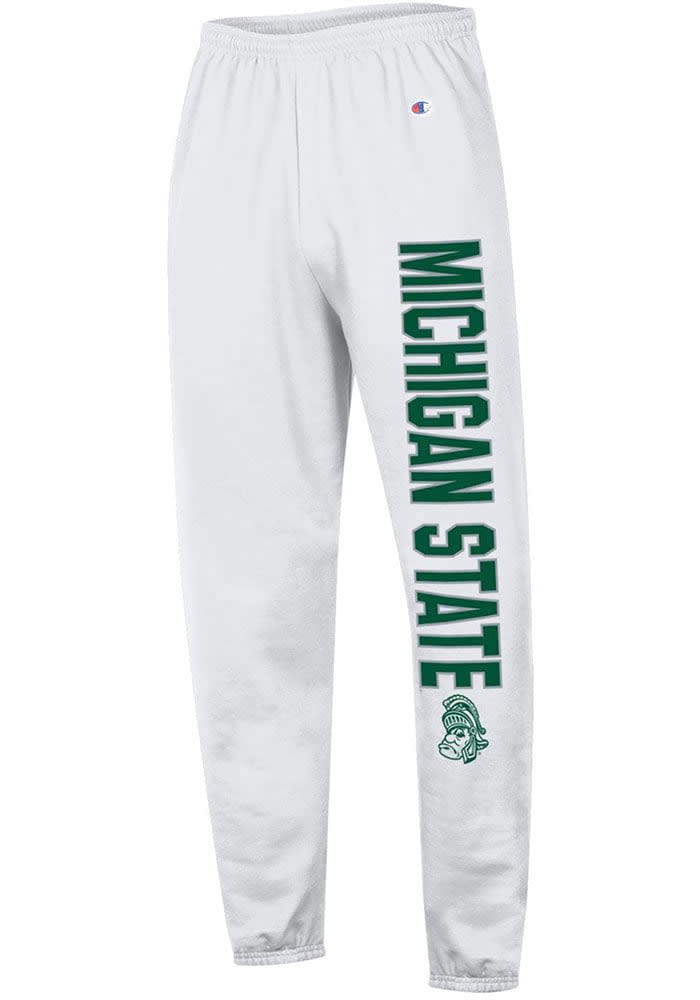 Champion men's white sweatpants online