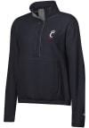 Main image for Womens Cincinnati Bearcats Black Champion Explorer Qtr Zip