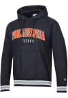 Main image for Champion Philadelphia Flyers Mens Black Reverse Weave Long Sleeve Hoodie