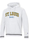 Main image for Champion St Louis Blues Mens Grey Reverse Weave Long Sleeve Hoodie