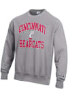 Main image for Champion Cincinnati Bearcats Mens Grey Number One Graphic Long Sleeve Crew Sweatshirt